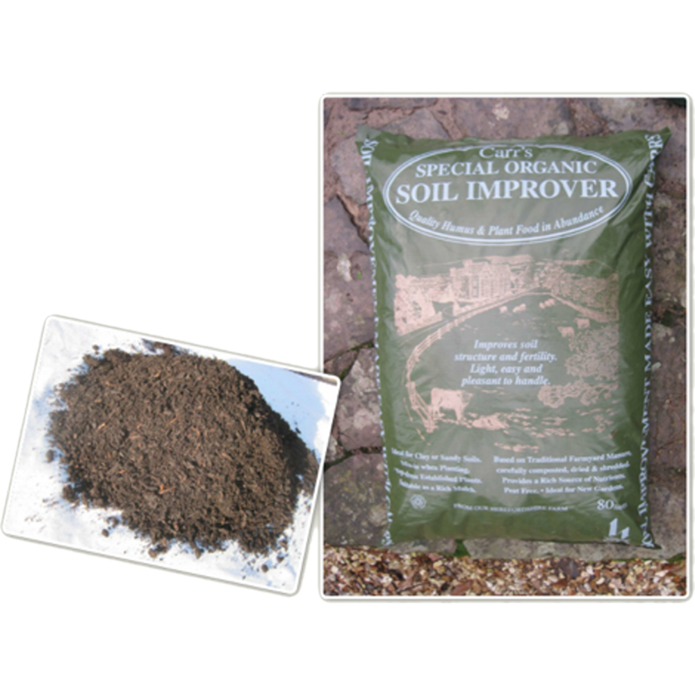 Carr's Organic Soil Improver Waterperry Gardens Oxfordshire Garden